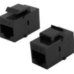 POWERTECH Keystone module RJ45 CAB-N451, CAT 6 UTP, μαύρο - 5210131153253