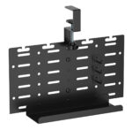 BRATECK cable management γραφείου CC11-20-1, μεταλλικό, 384x63x307mm, μαύρο - 5210131156827
