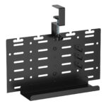 BRATECK cable management γραφείου CC11-20-1, μεταλλικό, 384x63x307mm, μαύρο - 5210131156827