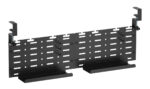 BRATECK cable management γραφείου CC11-20-2, μεταλλικό, 768x63x307mm, μαύρο - 5210131156841