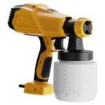 DELI ηλεκτρικό πιστόλι βαφής DC090 με δοχείο 800ml, 450W - 6975631084245 - Image 2