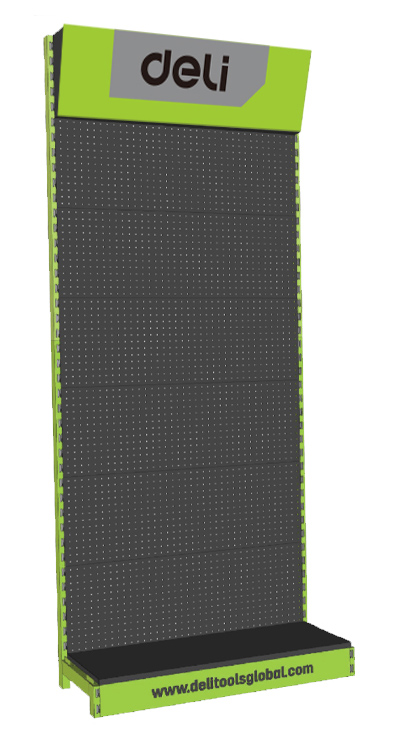 DL-DJ618 DELI stand προβολής DL-DJ618 με γάντζους, 100 x 45 x 240cm - 100185330 - Image 1