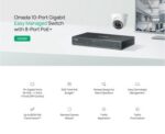 TP-LINK easy managed switch ES210GP, 10x Gigabit θύρες, PoE+, V1.0 - 1210002609722 - Image 2