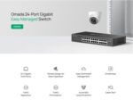 TP-LINK easy managed switch ES224G, 24x Gigabit θύρες, V1.0 - 1210002600705 - Image 2