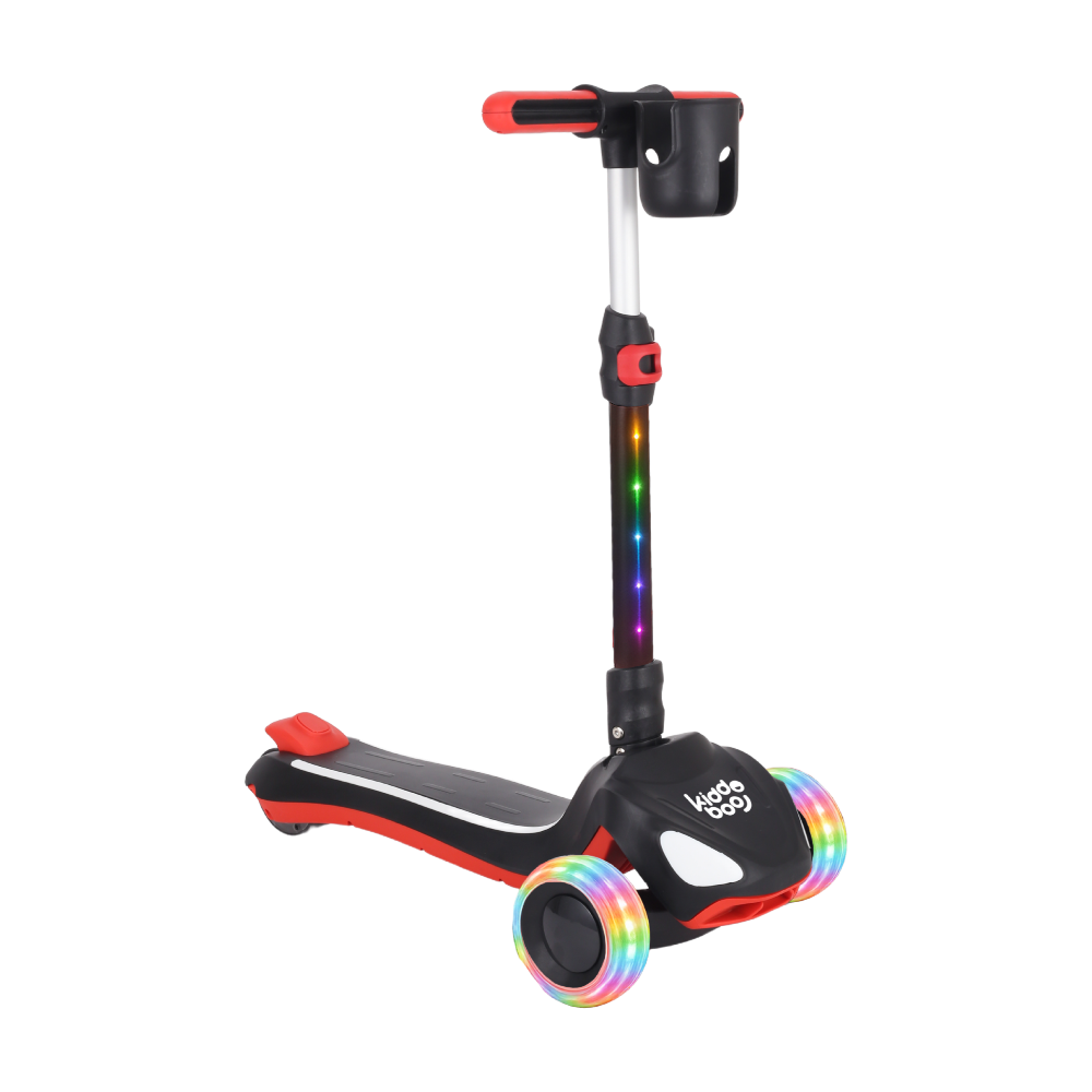KBJY08BLK_00 Kiddoboo E-Scooter Trecyclo Black - Image 1