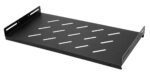 POWERTECH σταθερό ράφι για rack 19" NETW-0042, βάθος 250mm, μαύρο - 5210131153208