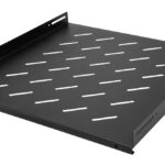 POWERTECH σταθερό ράφι για rack 19" NETW-0043, βάθος 475mm, μαύρο - 5210131153215