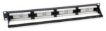 POWERTECH patch panel NETW-0046 για rack 19"/1U, 24 θυρών, CAT 6 UTP, μαύρο - 5210131153277 - Image 2
