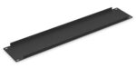 POWERTECH κάλυμμα panel NETW-0050 για rack 19"/2U, μεταλλικό, μαύρο - 5210131153314 - Image 2