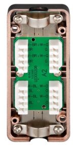 POWERTECH κυτίο σύνδεσης καλωδίων δικτύου NETW-0051, CAT 6/CAT 7, 600MHz, μαύρο - 5210131153338 - Image 2