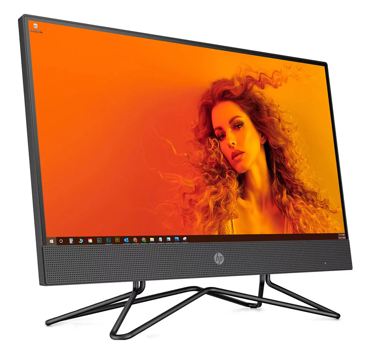 PC-3082-GA HP PC 200 G4 22 All-in-One, Refurbished Grade A, i3-10110U, 16/256GB M.2, 21.5", DVD-RW, CAM, WIFI, FreeDOS - 5210131158517 - Image 1