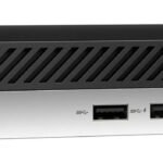 HP PC ProDesk 400 G3 Micro, Refurbished Grade A Repainted, i5-7500T, 8/128GB SSD, FreeDOS - 5210131165362