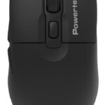 POWERTECH ασύρματο ποντίκι PT-1543, 2.4GHz & Bluetooth, έως 2400DPI, αθόρυβο, μαύρο - 5210131148747