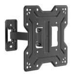 POWERTECH επιτοίχια βάση τηλεόρασης PT-1555, 23-43", έως 30kg, full motion - 5210131153840