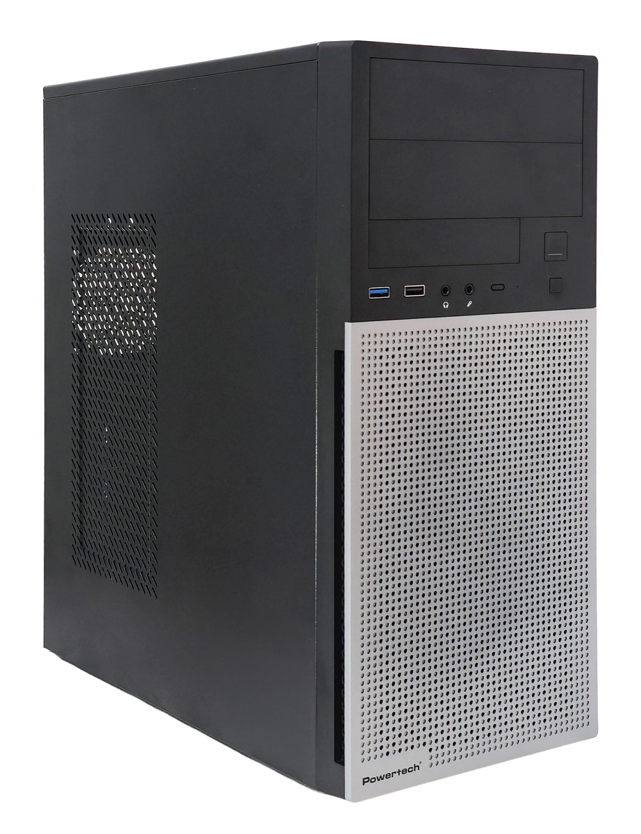 PT-1563 POWERTECH PC Case PT-1563 με 550W PSU, ATX Midi, 376.6x175x408.5mm, μαύρο - 5210131156971 - Image 1