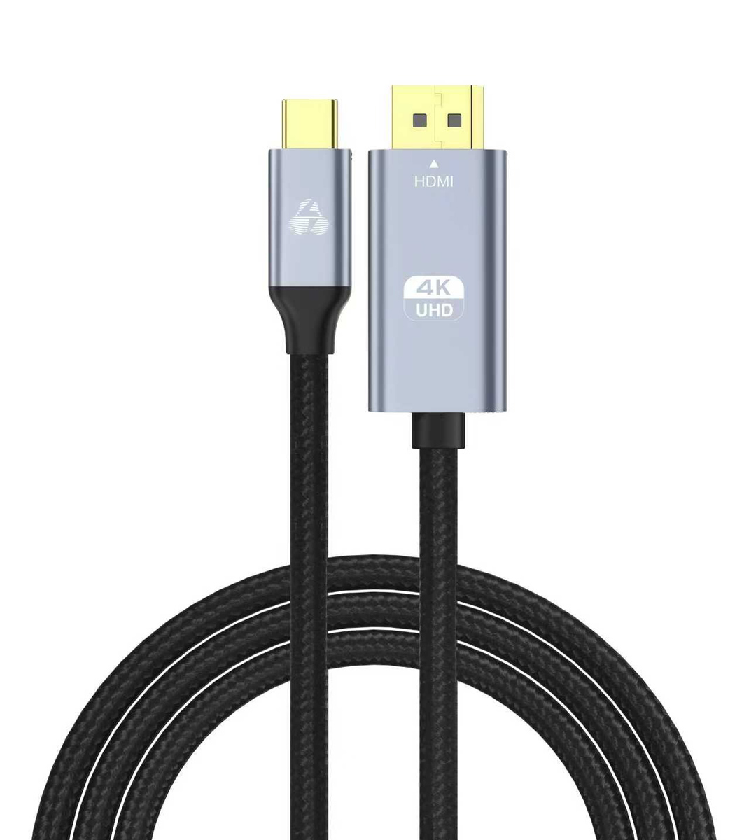 PTR-0171 POWERTECH καλώδιο USB-C σε HDMI PTR-0171, 4K/60Hz, 10.2 Gbps, 1m, μαύρο - 5210131157008 - Image 1