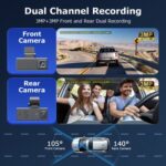 SECTEC smart κάμερα αυτοκινήτου ST-CC09-GPS-EU, μπροστινή/καμπίνας, 1080p, 4G, GPS - 5210131154977 - Image 2