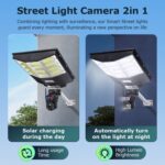 SECTEC smart ηλιακή κάμερα ST-LC598-EU με προβολέα, dual lens, 3MP, 4G, SD, PTZ, IP66 - 5210131138786 - Image 2