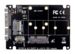 POWERTECH κάρτα μετατροπής 2.5" SATA σε M.2 B & mSATA SSD ST525, 6Gbps - 5210131157039 - Image 2