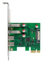 POWERTECH κάρτα επέκτασης PCIe σε 2x USB & 2x USB-C ST632, 5Gbps, NEC D720201 - 5210131157022 - Image 2