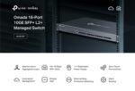 TP-LINK L2+ managed switch SX3016F, 16x 10Gbps SFP+ θύρες, V1.20 - 6935364006433 - Image 2