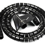 POWERTECH δεματικό καλωδίων TIES-083, πλαστικό, Φ20mm, 2m, μαύρο - 5210131153345