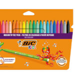 BIC σετ χρωματιστών μαρκαδόρων Kid Couleur, ultra washable, 24τμχ - 3086123329256