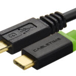 CABLETIME καλώδιο USB-C σε micro USB CT-U32-CMMCBG, 2A, 480Mbps, 1m, μαύρο - 5210131155837