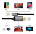 CABLETIME καλώδιο USB-C σε HDMI CT-PU31-CMHD3, 4K/30Hz, 1m, μαύρο - 5210131155868 - Image 2