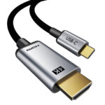 CABLETIME καλώδιο USB-C σε HDMI CT-PU31-CMHD3, 4K/30Hz, 1m, μαύρο - 5210131155868