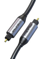 CABLETIME καλώδιο ήχου Toslink CT-AV380-P04GN, gold plated, 5mm, 1m, μαύρο - 5210131155929