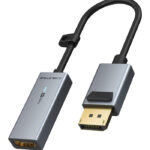 CABLETIME αντάπτορας DisplayPort σε HDMI CT-AV589-P02G4K60, 4K/60Hz, γκρι - 5210131155967