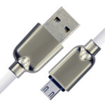 CABLETIME καλώδιο micro USB σε USB CT-PE32-ZFMC, 2A, 480Mbps, 1m, λευκό - 5210131159293