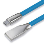 CABLETIME καλώδιο micro USB σε USB θηλυκό CT-PU32-ZFUM, flat, 480Mbps, 1m, μπλε - 5210131159309