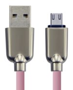 CABLETIME καλώδιο micro USB σε USB CT-PE32-ZFMC, 2A, 480Mbps, 1m, ροζ - 5210131159316 - Image 2