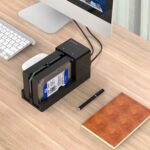 ORICO docking station για 2.5" ή 3.5" SATA HDD/SSD 6528US3-C, 2 θέσεων, 5Gbps, clone function, μαύρο - 6936761870115 - Image 2