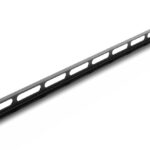DELOCK cable management panel 67459 για rack 19", 0.5U, βάθος 9mm, μεταλλικό, μαύρο - 4043619674596