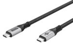 GOOBAY καλώδιο USB-C 74776, USB4, 240W, 80Gbps, 16K/60Hz, 1.5m, μαύρο - 4040849747762