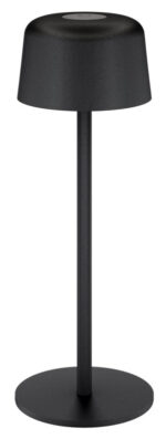GOOBAY επιτραπέζιο φωτιστικό 77675, 3000K, dimmable, επαναφορτιζόμενο, μαύρο - 4040849776755