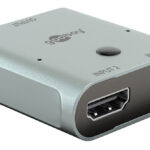 GOOBAY HDMI switch 77791, 2 σε 1, 8K/60Hz, γκρι - 4040849777912
