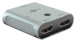 GOOBAY HDMI switch 77791, 2 σε 1, 8K/60Hz, γκρι - 4040849777912
