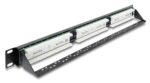DELOCK patch panel 91087 για rack 19", 1U, 24 θυρών, CAT 6 UTP, με LED, μαύρο - 4043619910878 - Image 2