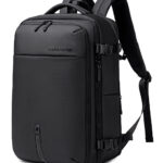 ARCTIC HUNTER τσάντα πλάτης B00866 με θήκη laptop 15.6", αεροστεγής θήκη, 35.5L/49.5L, μαύρη - 6977993100397