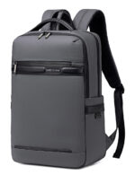 ARCTIC HUNTER τσάντα πλάτης B00872 με θήκη laptop 15.6", 14.5L, γκρι - 6977993100656