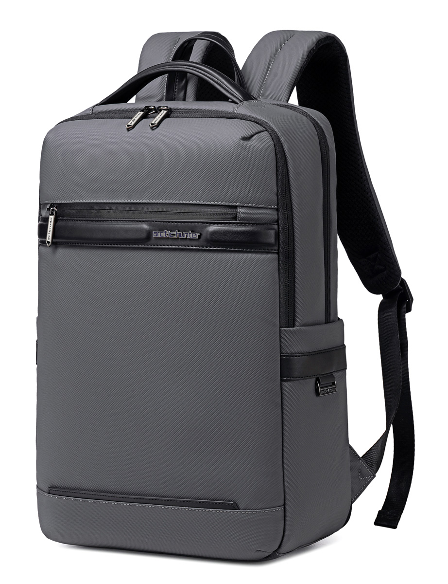 B00872-GY ARCTIC HUNTER τσάντα πλάτης B00872 με θήκη laptop 15.6", 14.5L, γκρι - 6977993100656 - Image 1