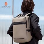 ARCTIC HUNTER τσάντα πλάτης B00872 με θήκη laptop 15.6", 14.5L, χακί - 6977993100663 - Image 2