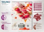 BRUNO ψηφιακή ζυγαριά κουζίνας BRN-0271, 1gr/5kg, Flavor Feast - 5210131150474 - Image 2