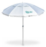 BRUNO ομπρέλα παραλίας αλουμινίου SOL-BAY BRN-0286, 2m, UPF 50+, σκελετός Fiberglass, ρυθμιζόμενη - 5210131159453