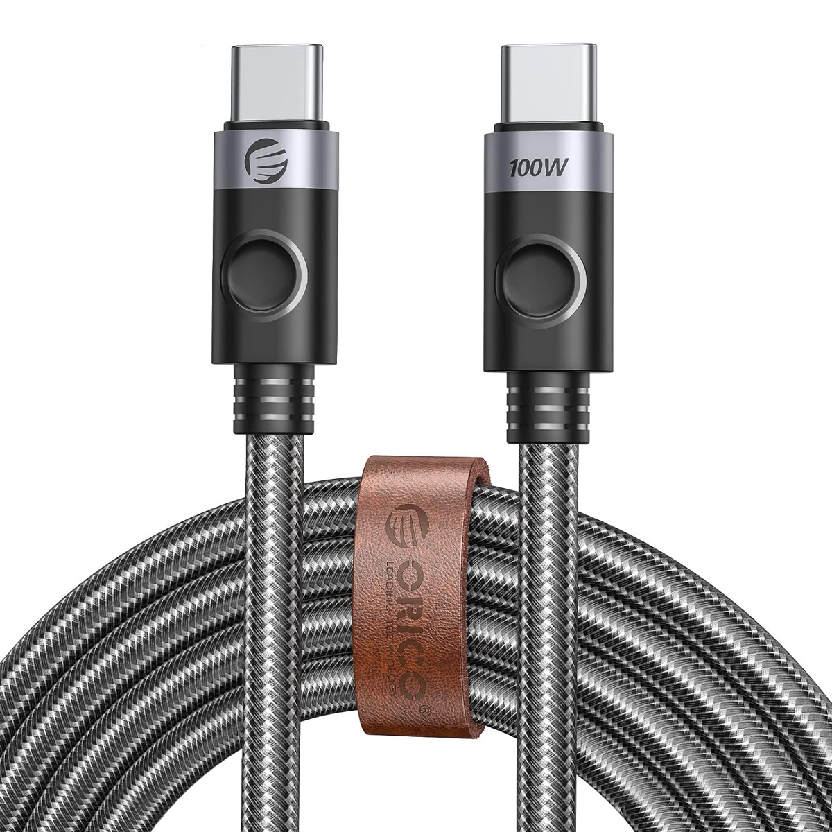 C2CZ-10-BK-BP ORICO καλώδιο USB-C C2CZ, 100W, 480Mbps, 1m, μαύρο - 6954301163541 - Image 1