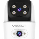 VSTARCAM smart κάμερα C996DR, 2MP, dual lens, WiFi, PTZ, SD - 5210131158760